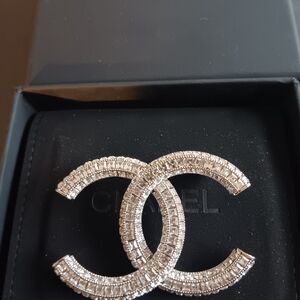 Chanel Silver Women's Jewelry Brooch
